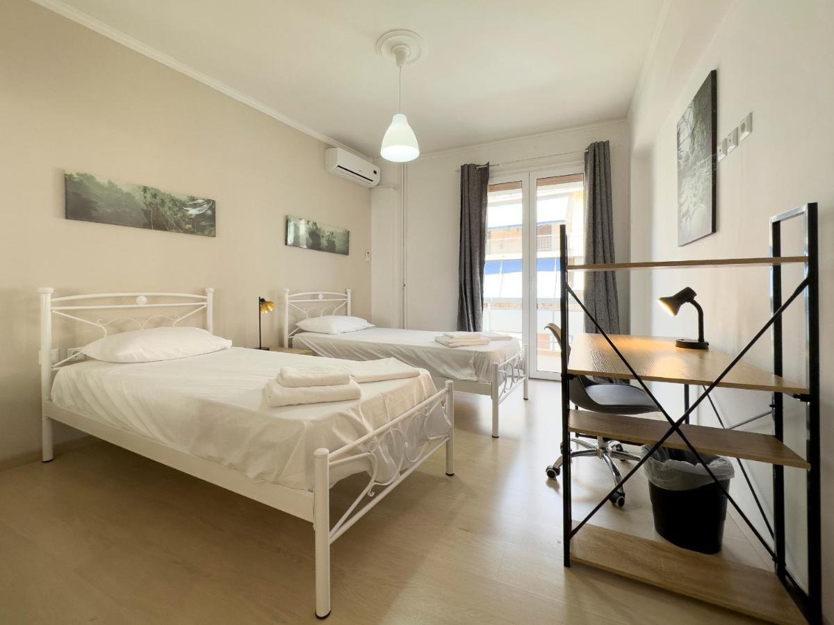 Mihail Voda Modern 55Sqm In Athens Lejlighed Eksteriør billede